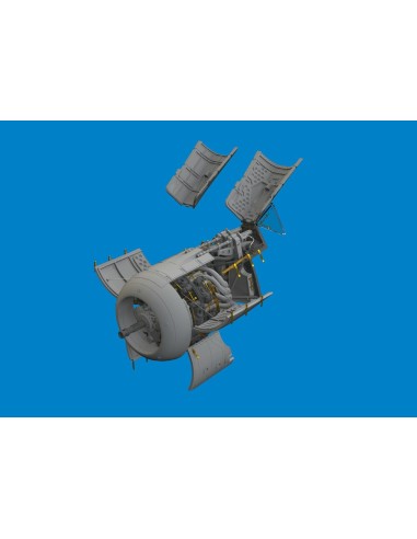 Fw 190A-6 engine & fuselage guns  EDUARD 