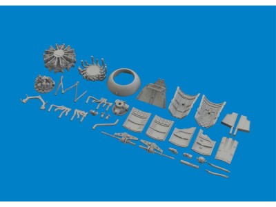 Fw 190A-6 engine & fuselage guns  EDUARD 