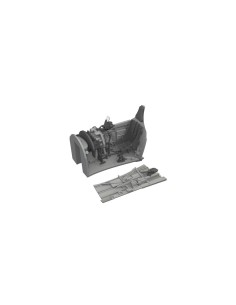 P-40E cockpit w/ late seat PRINT  EDUARD  2