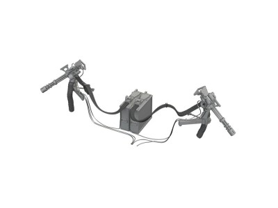 UH-60 miniguns M134 PRINT  ICM 