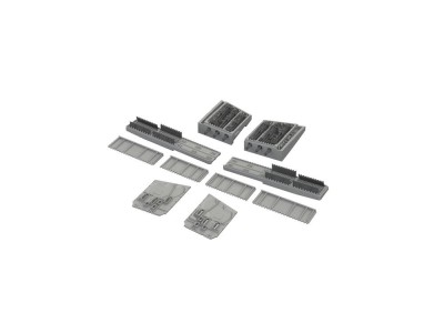 P-40N gun bays (6 guns) PRINT  EDUARD 