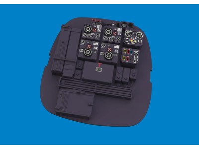 Ju 88A-4 radio section 1/48 for Eduard / ICM 