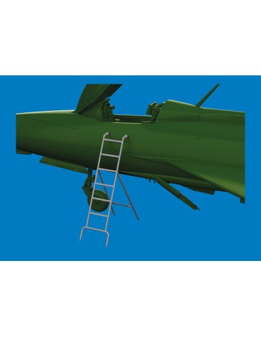 MiG-21F ladder PRINT for Eduard 