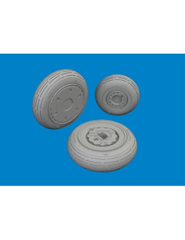 MiG-21F wheels for Eduard 