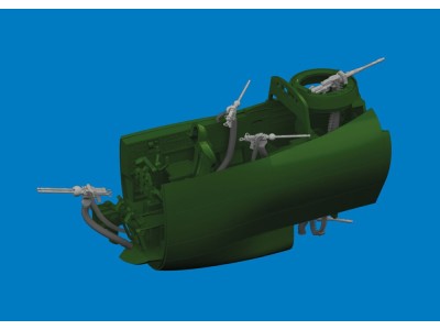Do 217K guns PRINT for ICM 