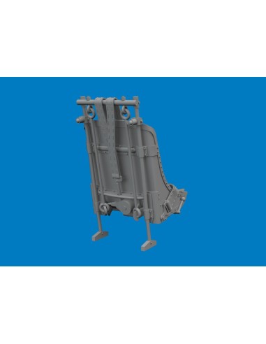 P-47D Razorback seat w/ intergral seat belts PRINT for Miniart 