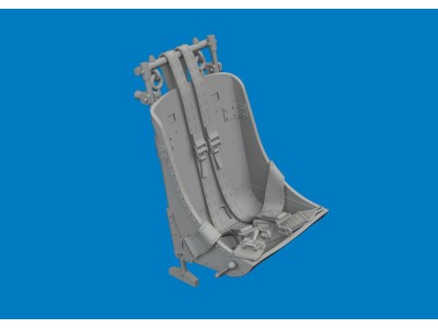 P-47D Razorback seat w/ intergral seat belts PRINT for Miniart 