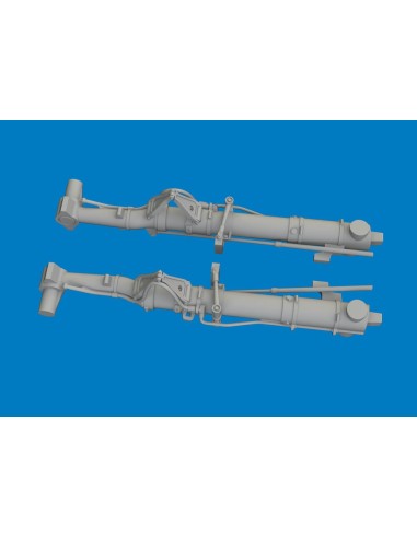 P-47D undercarriage legs PRINT for Miniart 