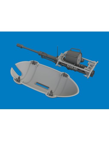 Hs 129B MK 101 gun pod PRINT for Takom 
