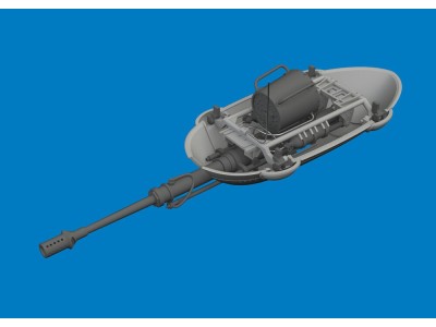 Hs 129B MK 101 gun pod PRINT for Takom 