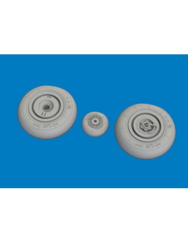 Hs 129B wheels for Takom 