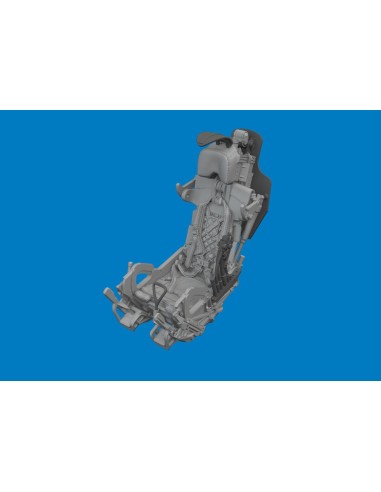MiG-21F ejection seat w/ integral seat belts PRINT for Eduard 
