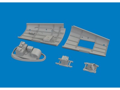 S-199 radio compartment PRINT for Eduard 