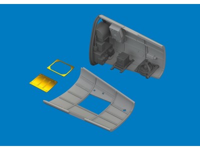 S-199 radio compartment PRINT for Eduard 