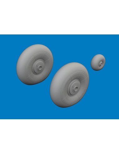 Beaufighter Mk.VI wheels for Revell 