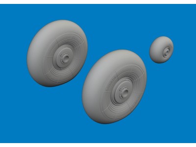 Beaufighter Mk.VI wheels for Revell 