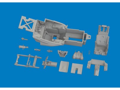 F-35C cockpit PRINT for Tamiya 