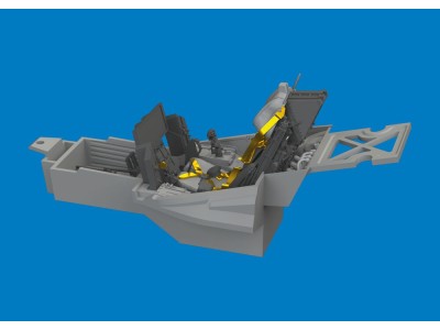 F-35C cockpit PRINT for Tamiya 