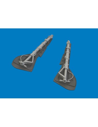 Fw 190A-8/R2 undercarriage legs PRINT for Eduard 