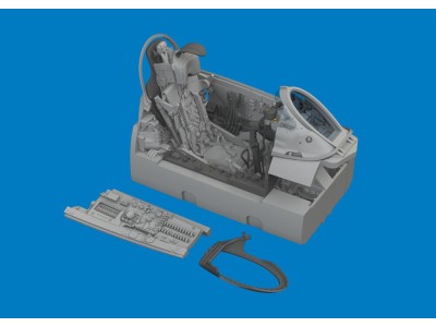 MiG-21F cockpit PRINT for Eduard 