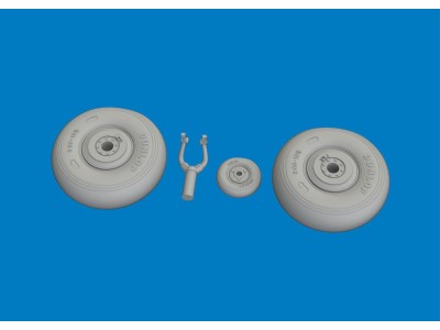 Hurricane Mk.I wheels for Arma Hobby 