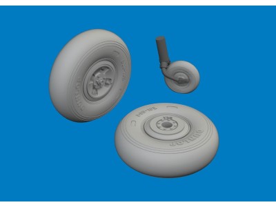 Hurricane Mk.I wheels for Arma Hobby 