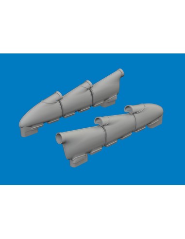 Hurricane Mk.I exhaust rounded PRINT for Arma Hobby 