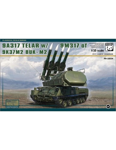 9A317 TELAR w/9M317 of 9K37M2 Buk-M2 