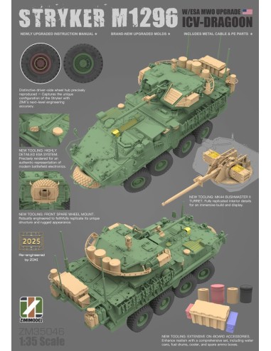 Stryker M1296 ICV-Dragoon with ESA MWO Upgrade 