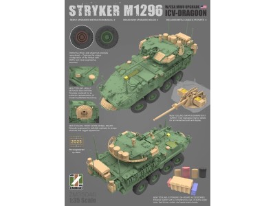 Stryker M1296 ICV-Dragoon with ESA MWO Upgrade 