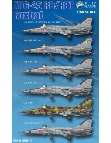 MIG-25 RB/RBT Foxbat 