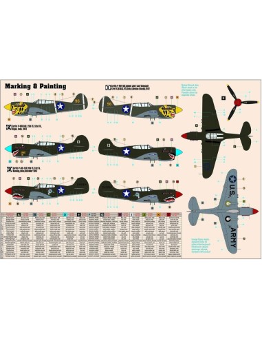 P-40E Aleutian Tiger  START SET 