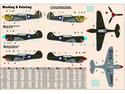 P-40E Aleutian Tiger  START SET 