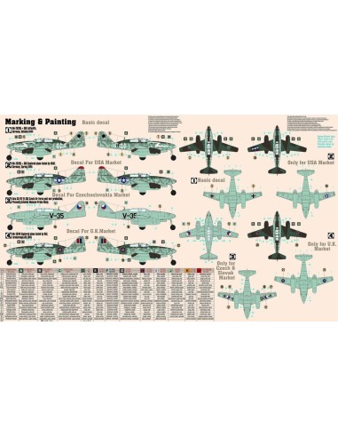 Me-262B-1a „Doppelsitzsiger” START SET 