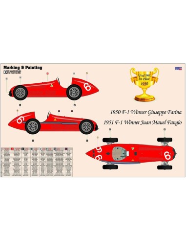 Alfa Romeo Alfetta   START SET 