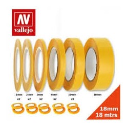 MASKING TAPE TWIN PACK 10MMX18M VALLEJO