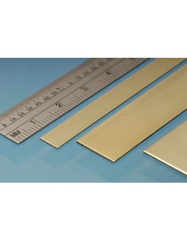 Brass Strip 6 x 0.4 mm 