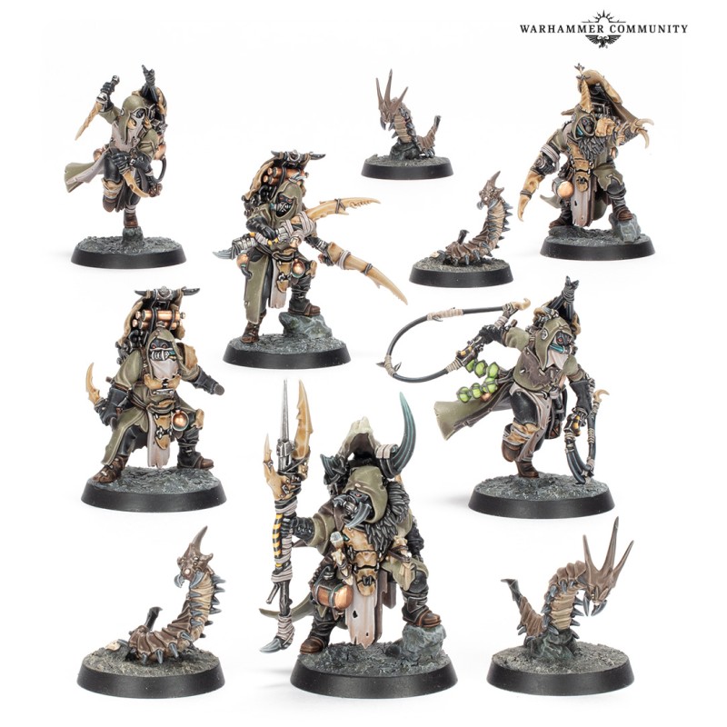 SHA'DAR HUNTERS et ARTHROMITE SPINEWYRMS