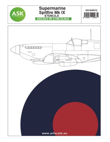 Spitfire Mk.IX - stencils 