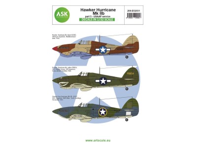 Hawker Hurricane Mk.IIB part 5 - USAAF service 