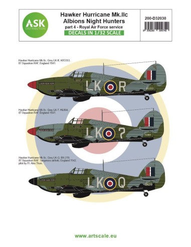 Hawker Hurricane Mk.IIC part 4 - Albions Night Hunters Royal Air Force 