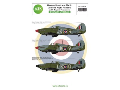 Hawker Hurricane Mk.IIC part 4 - Albions Night Hunters Royal Air Force 