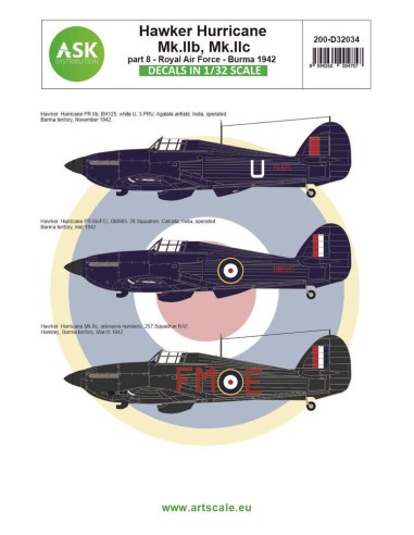 Hawker Hurricane Mk.IIb / Mk.IIc part 8 - Royal Air Force Burma 1942 