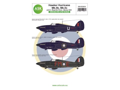 Hawker Hurricane Mk.IIb / Mk.IIc part 8 - Royal Air Force Burma 1942 