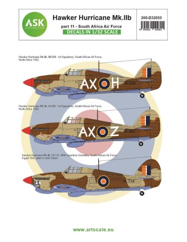 Hawker Hurricane Mk.IIB part 11 - South African Air Force 