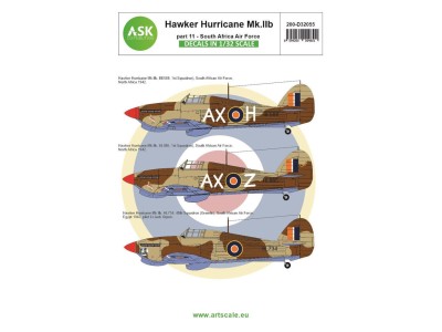 Hawker Hurricane Mk.IIB part 11 - South African Air Force 