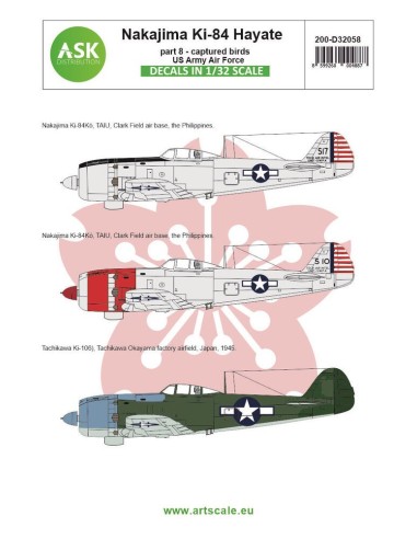 Nakajima Ki-84 Hayate (Frank) part 8 - Captured by US Army Air Force 