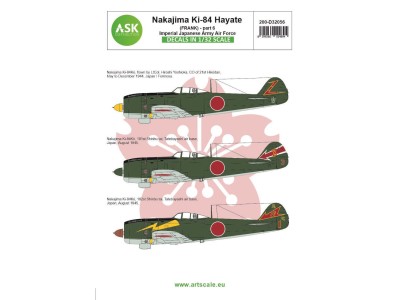 Nakajima Ki-84 Hayate (Frank) part 6 - Imperial Japanese Army Air Force 