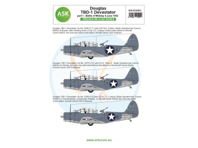 Douglas TBD-1 Devastator part 1 - Battle of Midway 4. June 1942 