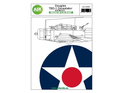 Douglas TBD-1 Devastator - STENCILS 